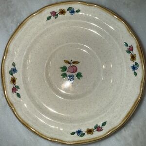 Vintage Heartland International Tableworks Stoneware Japan Saucers; Set of 2